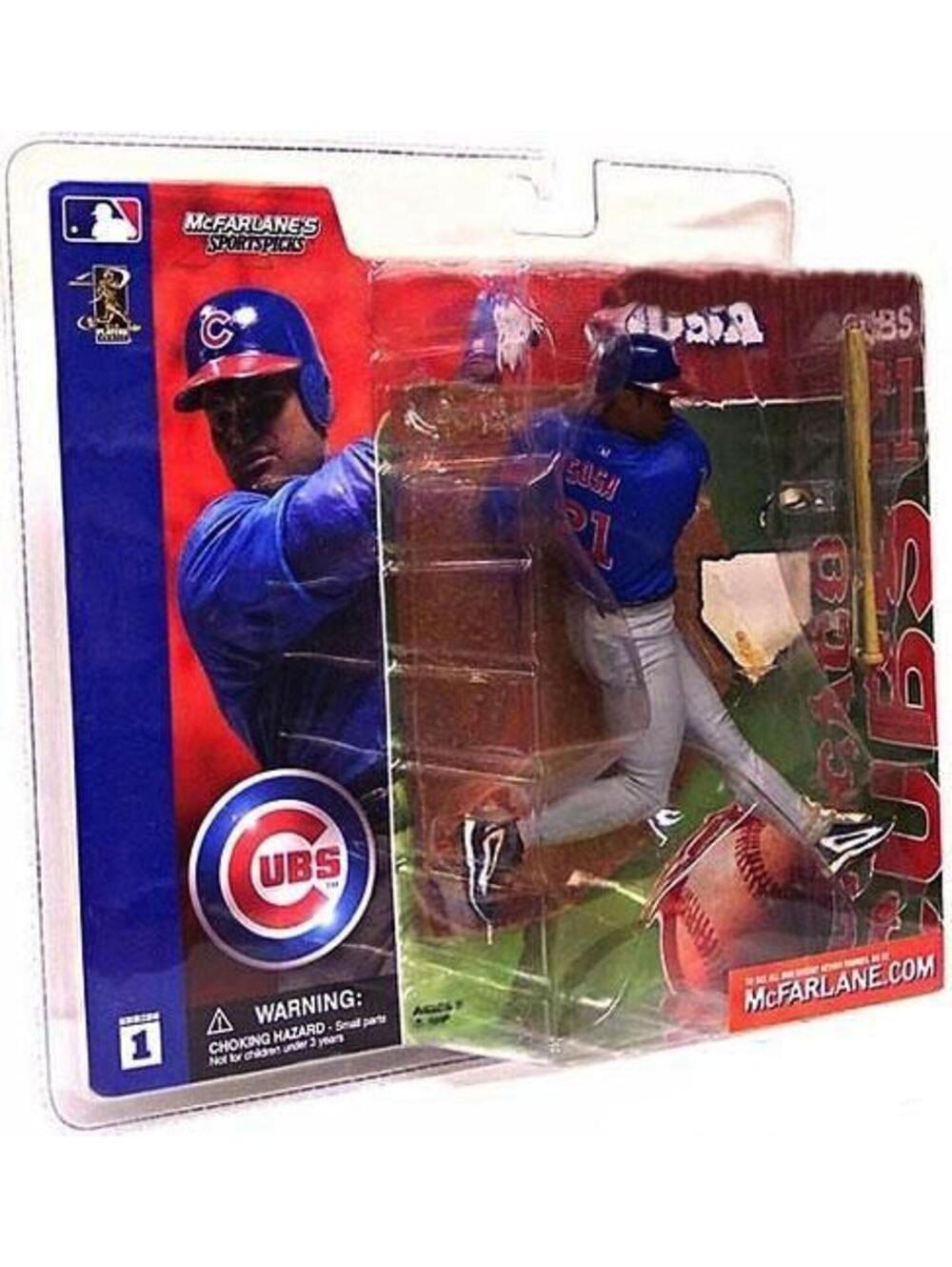 McFarlane MLB Sports Picks Series 1 Sammy Sosa Action Figure [Blue Jersey]